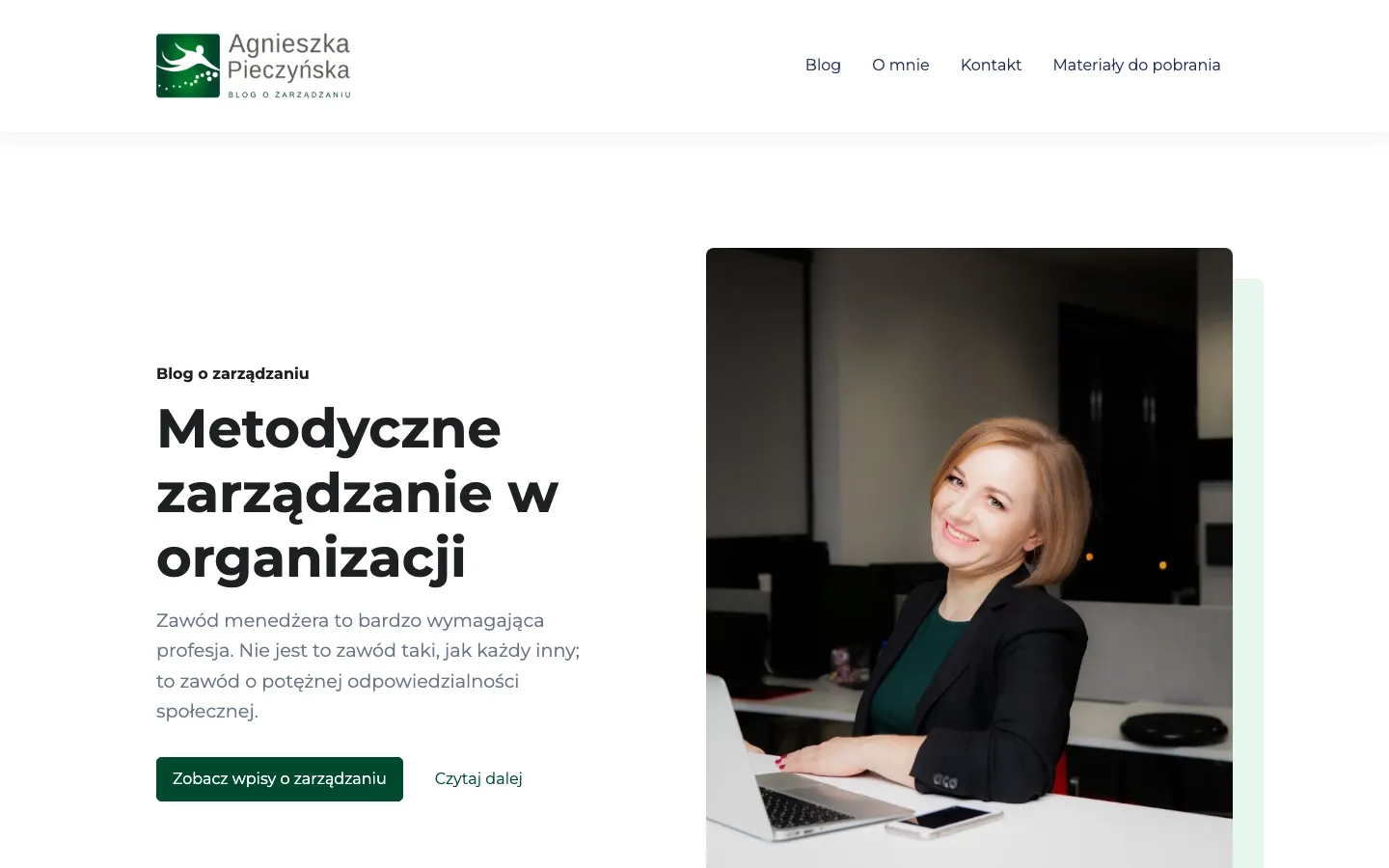 Strona Agnieszki Pieczyńskiej